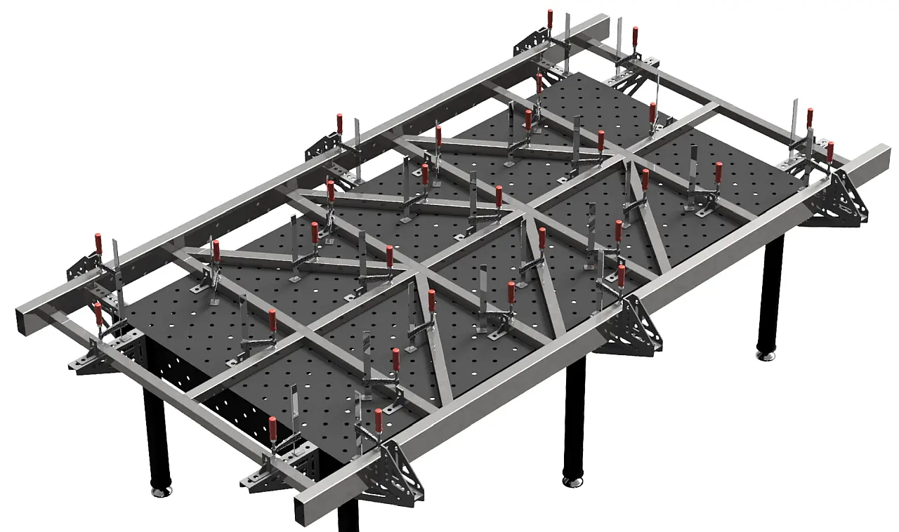 Station Perakitan Rangka Frame
